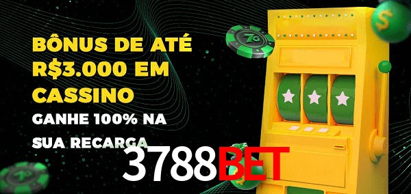 3788bet melhor bônus de depósito